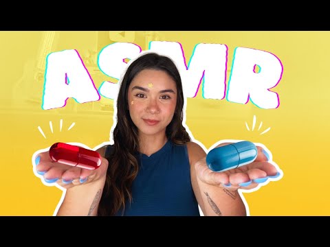 QUAL PÍLULA DO SONO VOCÊ ESCOLHE: VERMELHA OU AZUL? (asmr fast vs slow)