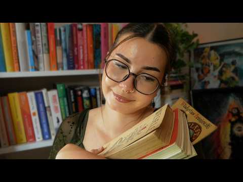 ASMR ROLEPLAY opiekunka książek porzuconych • osobista uwaga dla przedmiotów, szept i ciche mówienie
