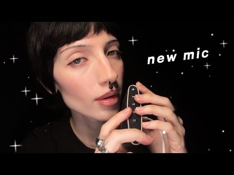 ASMR on the Tula Mic ⟢ [mouth sounds, spit painting, brushing, etc]