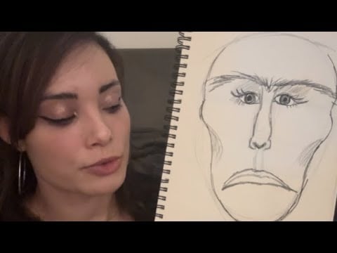 Police sketch artist 🚔 asmr