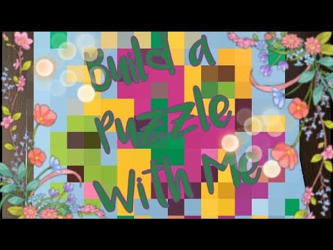 ASMR Build a Puzzle “Barney, BJ & Baby Bop” With Me