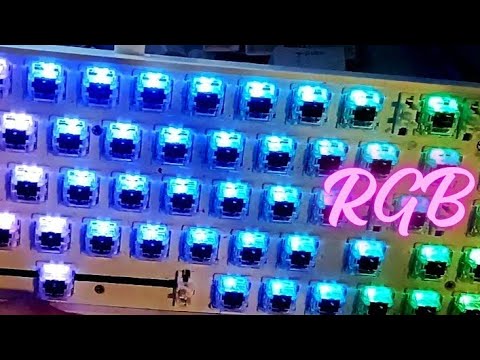 ASMR Cleaning 🧹 a RGB Keyboard ⌨️ ~ I tried 😬 