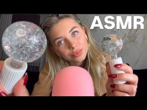 Hypnotic Crystal Ball Sounds ASMR 🫧 Relaxing Water & Clinking Magic 🪩 [German]