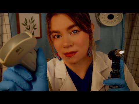 ASMR👂 Ear Exam & Ultrasound 👂 | Medical Roleplay, Intense Sounds