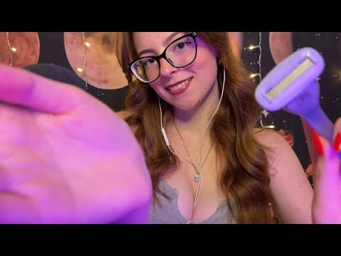 ASMR - Flirty Best Friend Shaves Your Face 🪒😉