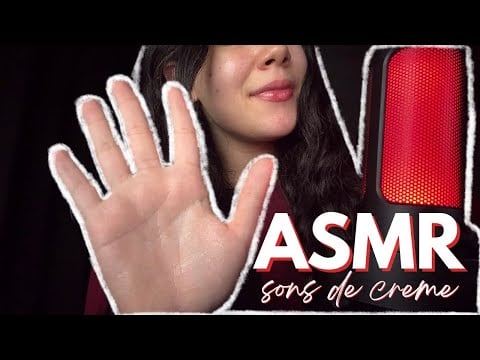 ASMR | Durma com sons relaxantes de creme 🧴😴