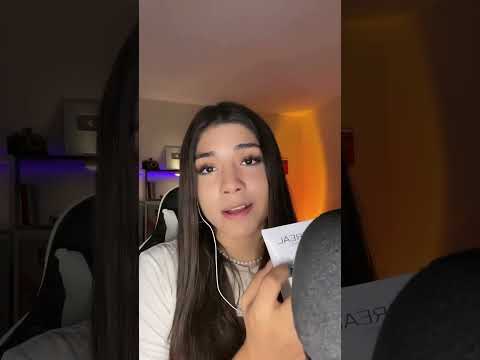 ASMR   Limpio tu carita 😊YT： Anny asmr ♥️ ♥️ #asmr #asmrfood #asmrslime #asmrcommunity #asmreating