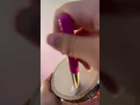 Wood Tapping ASMR | Wood ASMR #shorts #asmr #tapping  #brushingsounds