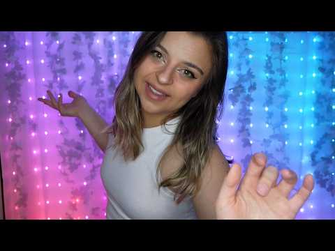 ASMR~ Hand Movements and Positive Affirmations