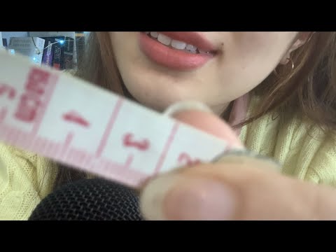 ASMR Measuring Your Face 📏 (soft spoken roleplay)