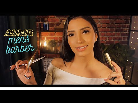 ASMR Barber Roleplay | The MOST Realistic ASMR Haircut and Shave Ever!