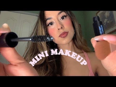 ASMR Doing Your Makeup (mini makeup) Role Play (Personal Attention) 