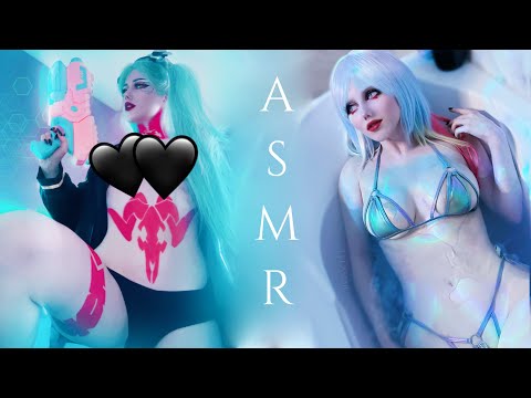 АСМР Ролевая: Девочки из киберпанка помогут заснуть 💙 | ASMR Role Play