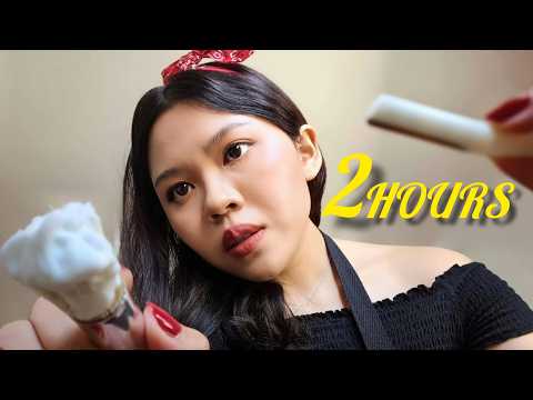 ASMR 2 HOURS The Best of Barber Shop💈โกนหนวดให้คุณ เสียงฟินที่สุด 2 ชั่วโมง