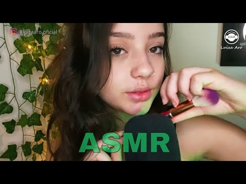 ASMR SONS RELAXANTES PARA DORMIR [ SOM DE CHUVA / PINCEL NA TELA / BINAURAL ] Luiza Aro Top