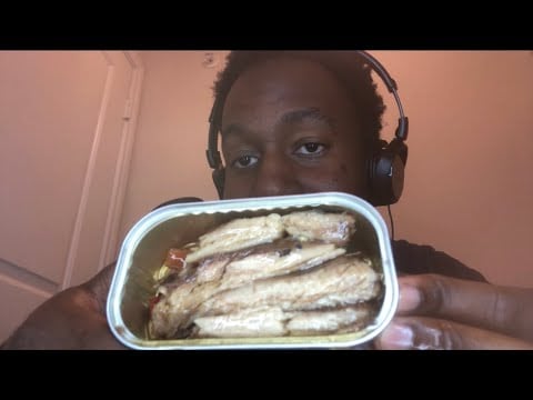 ASMR SPANISH SYTLE SARDINES Mukbang