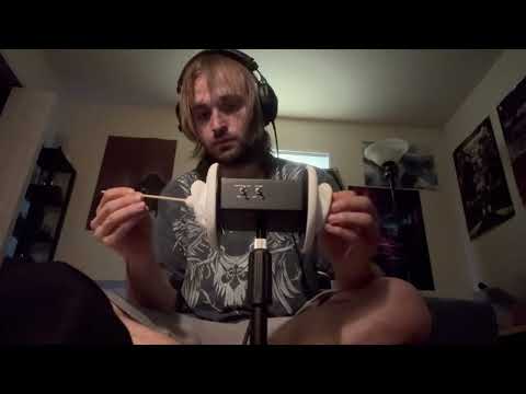 asmr with unbearable background noise