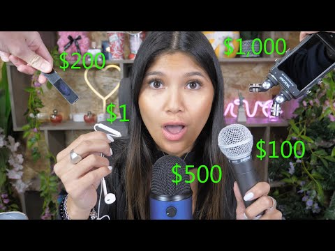 ASMR $1 Microphone VS $1,000 Microphone