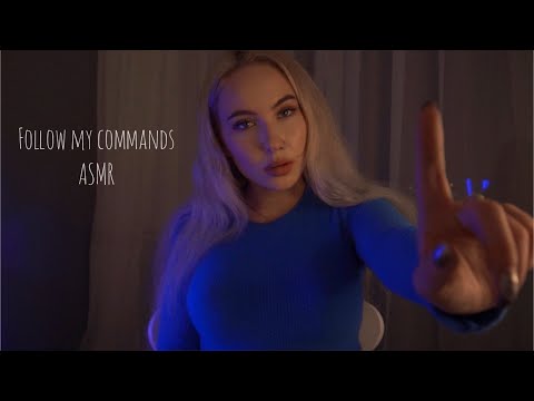 Follow my instructions ASMR - Hypnosis for sleep