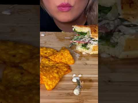 Massive Foot Long Subway #shorts #asmr #youtube