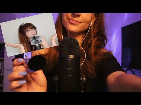 German ASMR | Doing @Mrs Unprofessional ASMR's Favorite Triggers (Up Close Whispering, Brushing)