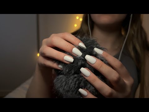 INTENSE Brain Massage with Fluffy cover [ASMR] No Talking