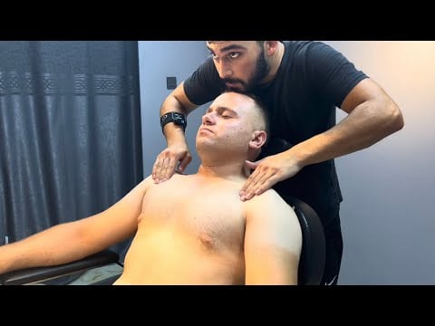 Excellent ASMR Barber Massage And Relaxation Session