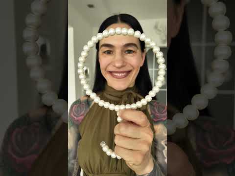 counting pearls asmr