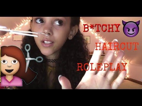 RUDE HAIRCUT Roleplay ASMR