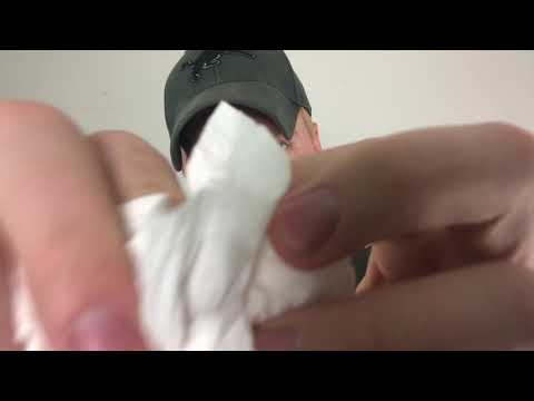 wednesday tingles paper towel ASMR