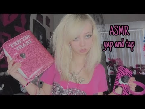 ASMR fast and aggressive yap and tap!😝