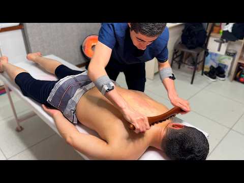ASMR Back Massage with ASMR Tools