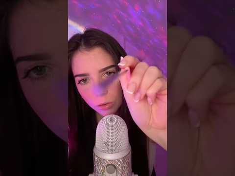 Fixing your parting 💕 #asmr #relax #visualtingle #asmrtriggers #tingles #satisfying #sleep