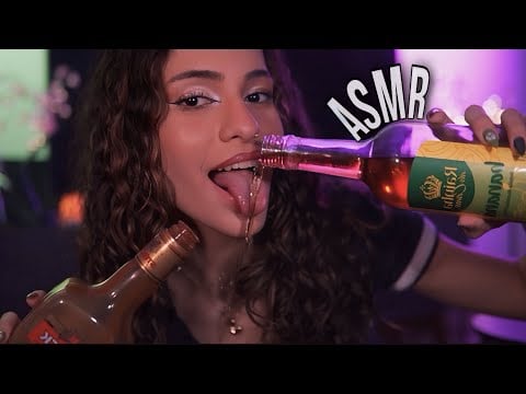 ASMR ATÉ EU FICAR BÊBADA 🥴