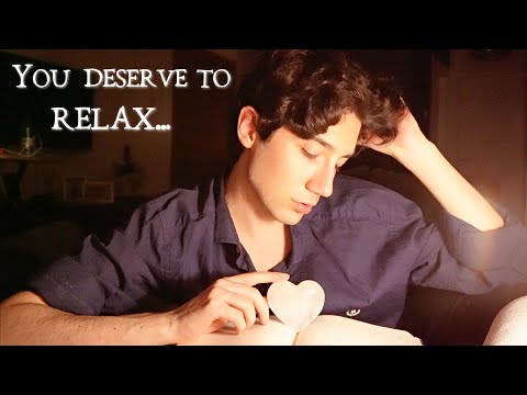 You Deserve to Relax... ASMR [Tapping, Whispering, Soft Speaking]