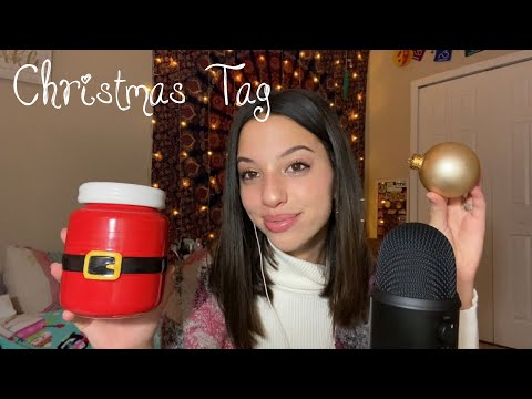 ASMR Holiday Questions Tag with ASMRxBABEE ❤️