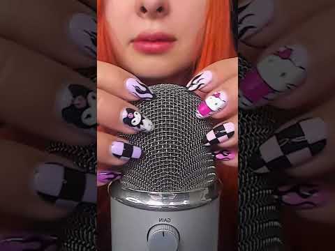 #asmr Mic Scratching with Cute Nails #asmrnotalking #asmrsleep #asmrmicscratching