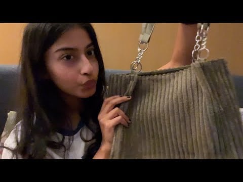 ASMR What’s in my Bag (lofi)