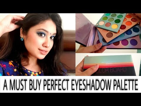 BEAUTY GLAZED EYESHADOW PALETTE FULL REVIEW AND FIRST IMPRESSION | HONEST REVIEW | V STYLE