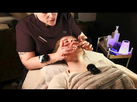 In-Depth ASMR Real Person Skin Exam For Relaxation