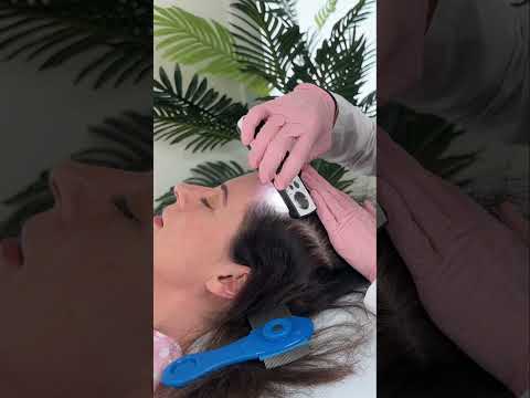 Asmr scalp tingles #asmr #asmrsounds #asmrvideo #relax #relaxing #satisfying #hair #sleep #tingles