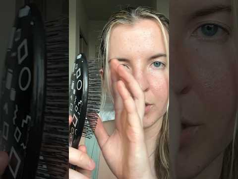 ASMR HAIR BRUSHING AND CLIPPING inaudible whispers #asmr #inaudible #hairbrushingasmr