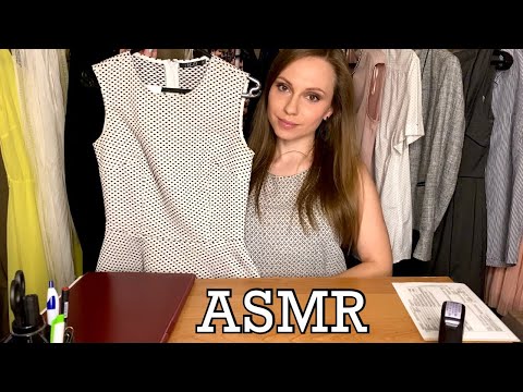 АСМР Химчистка 2 🧥Тихая речь / Ролевая игра / ASMR Role Play Dry cleaning 2👚Quiet speech