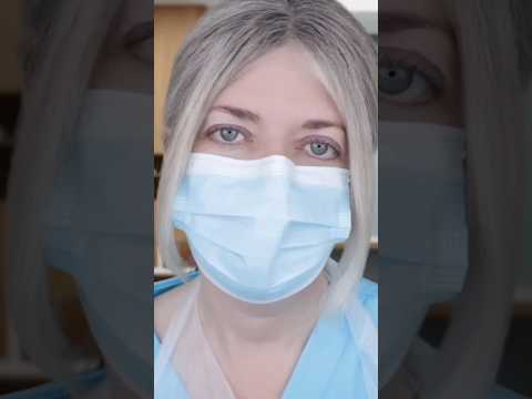 ASMR Ear Exam wearing Latex Gloves #shorts #asmr #asmrsounds