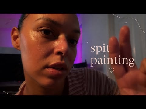 ASMR Spit Painting That Will Put You In A Coma 💤