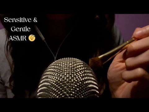 Gentle ASMR at Maximum Sensitivity (tapping, scratching, tracing, mic brushing, & whispering)