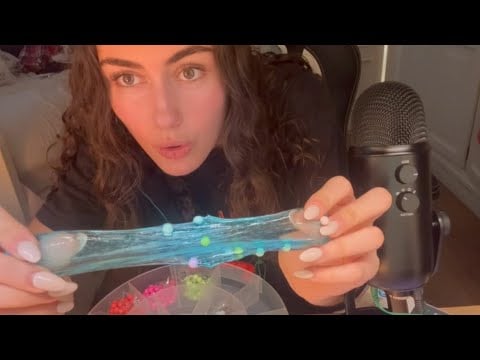 asmr haciendo slime