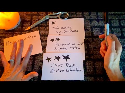What Is a Michelin Star? Soft Spoken Regular Voice Female ASMR