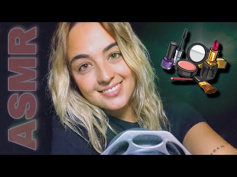 ASMR Roleplay te maquillo | MI PRIMER ROLEPLAY 🥰 Roleplay Makeup | ASMR Español