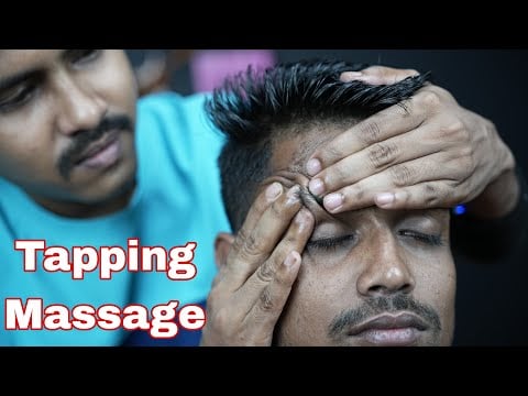 Indian Barber Basic ASMR Head Massage For Mind Relaxation | Neck Cracking Head Massage ASMR